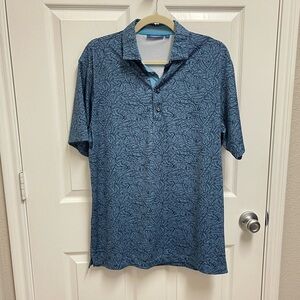 Devereux Leaf Pattern Polo